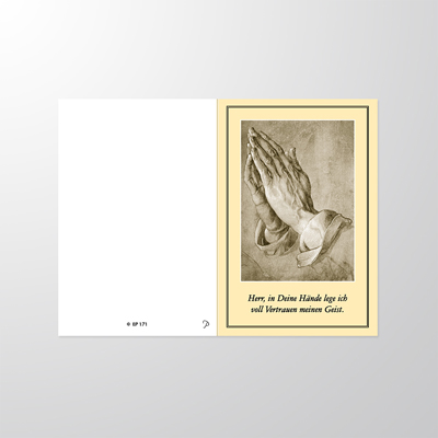 EP171P | Sterbebilder | Dürerhände | Papyrello