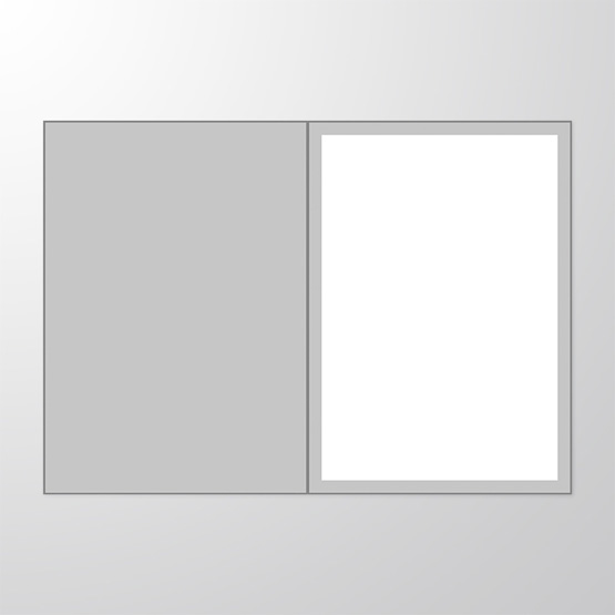 EP7002 | Kondolenzpapier | A3 doppelseitig | mit Rahmen