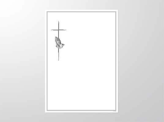 EP9065-A3 | Parte | Kreuz mit Dürerhänden | 1-färbig