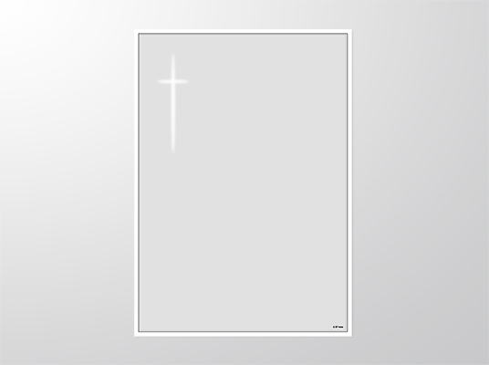 EP9068-A3 | Parte | Graue Fläche mit Kreuz | 1-färbig